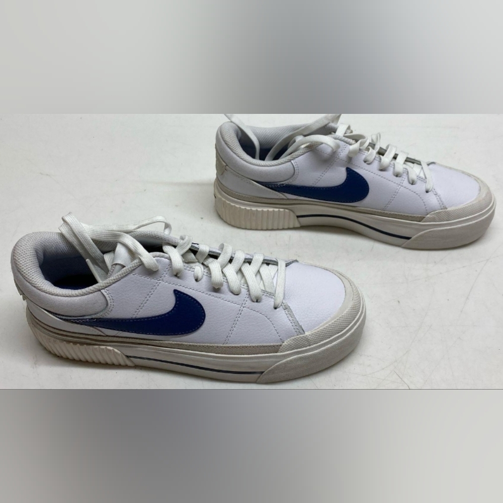 Nike Court Legacy Lift White Diffused Blue Sneakers Size 9 NWOT MSRP $94.99 - Picture 4 of 10